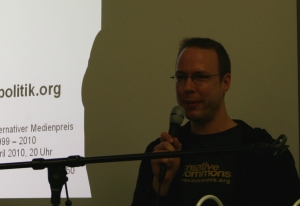 Markus Beckedahl, netzpolitik.org