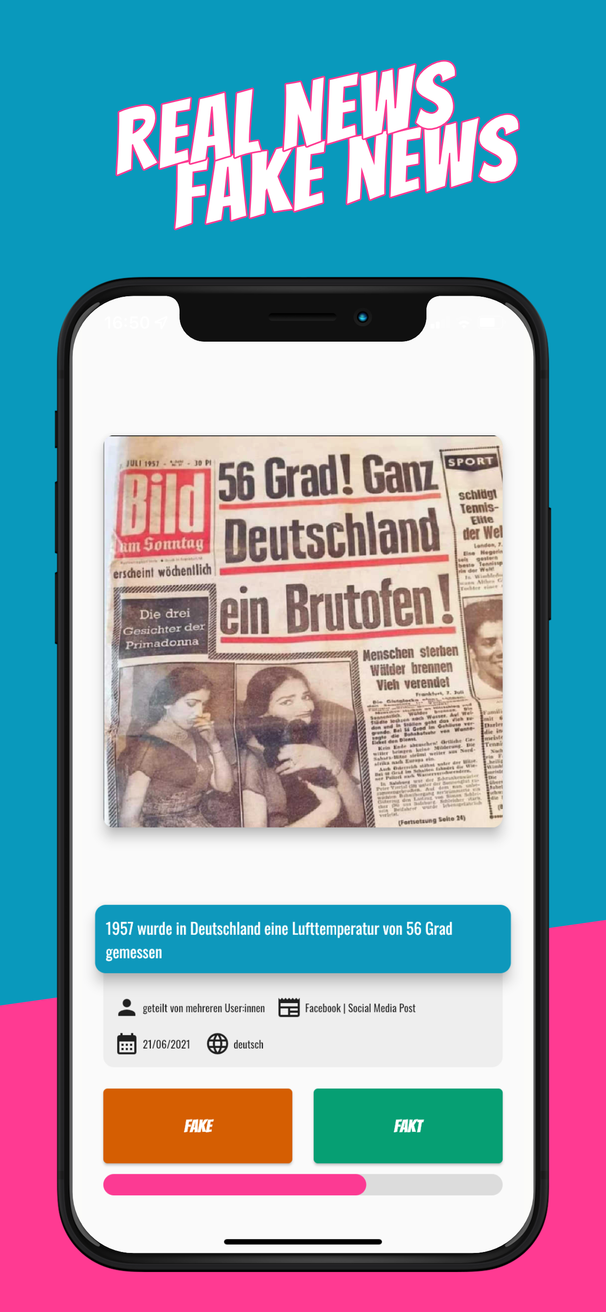 Historische Schlagzeile aus BILD: Fake oder nicht?